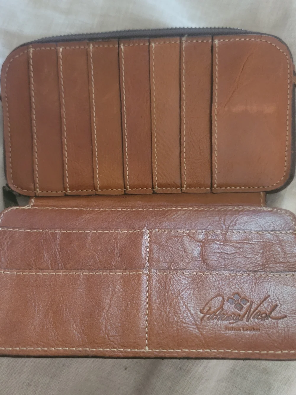 Patricia Nash smooth cognac
